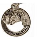Pewter ~ German Shorthair Keychain ~ DK086