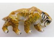 Painted ~ Saber Tooth Cat Full Body ~ Lapel Pin Brooch ~ AP201