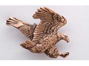 Copper ~ Bald Eagle Flying ~ Lapel Pin Brooch ~ BC051
