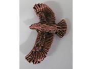 Copper ~ Red Tailed Hawk ~ Lapel Pin Brooch ~ BC056