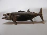Pewter ~ Dogtooth Tuna ~ Lapel Pin Brooch ~ S020