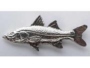 Pewter ~ Snook Large ~ Lapel Pin Brooch ~ S027