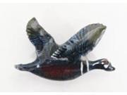 Painted ~ Harlequin Duck ~ Lapel Pin Brooch ~ BP016