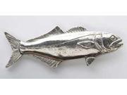 Pewter ~ Bluefish Small ~ Lapel Pin Brooch ~ S054