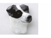 Painted ~ Jack Russel Terrier ~ Lapel Pin Brooch ~ DP106B