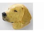 Painted ~ Labrador Yellow ~ Lapel Pin Brooch ~ DP112B