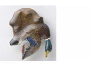 Painted ~ Labrador With Duck Chocolate ~ Lapel Pin Brooch ~ DP114C