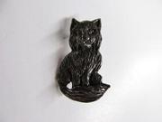 Pewter ~ Whimsical Cat ~ Lapel Pin Brooch ~ C010