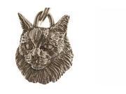 Pewter ~ Personalized ~ Angora Cat Pet Tag ~ CT004