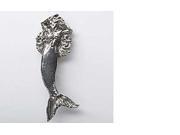 Pewter ~ Mermaid ~ Lapel Pin Brooch ~ A102