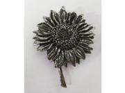 Pewter ~ Sunflower ~ Lapel Pin Brooch ~ A122