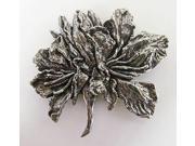 Pewter ~ Rhododendron ~ Lapel Pin Brooch ~ A127