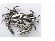 Pewter ~ Dungeness Crab ~ Lapel Pin Brooch ~ A151
