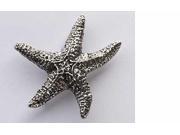Pewter ~ Starfish ~ Lapel Pin Brooch ~ A156