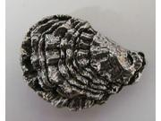 Pewter ~ Oyster Shell ~ Lapel Pin Brooch ~ A159