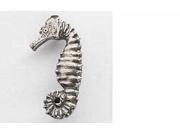 Pewter ~ Seahorse ~ Lapel Pin Brooch ~ A162
