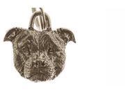 Pewter ~ Personalized ~ American Bulldog Pet Tag ~ DT006