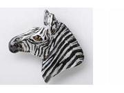 Painted ~ Zebra ~ Lapel Pin Brooch ~ MP113
