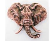 Copper ~ Premium Elephant Head ~ Lapel Pin Brooch ~ MC091PR