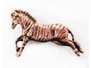 Copper ~ Zebra Full Body ~ Lapel Pin Brooch ~ MC113F