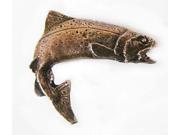 Copper ~ Rainbow Trout Leaping Right ~ Lapel Pin Brooch ~ FC004