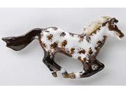 Painted ~ Horse Galloping ~ Lapel Pin Brooch ~ MP132H
