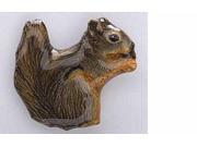 Painted ~ Squirrel ~ Brown ~ Lapel Pin Brooch ~ MP184A