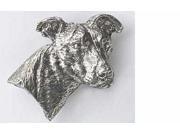 Pewter ~ Greyhound ~ Lapel Pin Brooch ~ D096