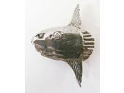 Pewter ~ Mola Mola Ocean Sunfish ~ Lapel Pin Brooch ~ S085