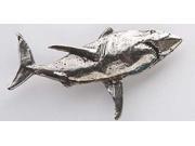 Pewter ~ Mako Shark ~ Lapel Pin Brooch ~ S114