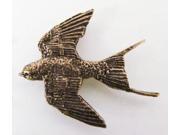 Copper ~ Swallow ~ Lapel Pin Brooch ~ BC114