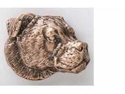 Copper ~ Staffordshire Amstaff Terrier ~ Lapel Pin Brooch ~ DC012