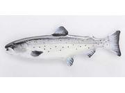 Painted ~ Atlantic Salmon ~ Lapel Pin Brooch ~ FP058