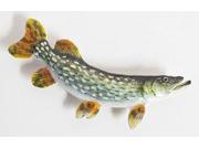 Painted ~ Premium Northern Pike Large ~ Lapel Pin Brooch ~ FP063PR