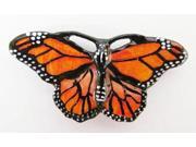 Painted ~ Premium Monarch Butterfly ~ Lapel Pin Brooch ~ AP040PR