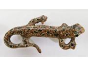 Painted ~ Salamander ~ Lapel Pin Brooch ~ AP059B