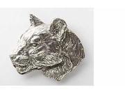 Pewter ~ Mountain Lion Couger ~ Lapel Pin Brooch ~ M047
