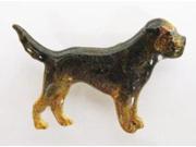 Painted ~ Full Body Border Terrier ~ Lapel Pin Brooch ~ DP332F