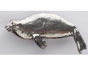 Pewter ~ Harbor Seal ~ Lapel Pin Brooch ~ M058