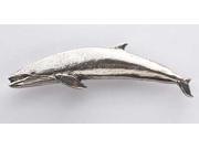 Pewter ~ Minke Whale ~ Lapel Pin Brooch ~ M084