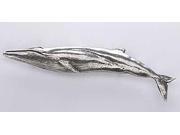 Pewter ~ Blue Whale ~ Lapel Pin Brooch ~ M087