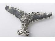 Pewter ~ Whale Tail ~ Lapel Pin Brooch ~ M089