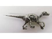 Pewter ~ Velociraptor ~ Lapel Pin Brooch ~ A188