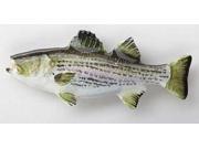 Painted ~ Striped Bass Large ~ Lapel Pin Brooch ~ SP050