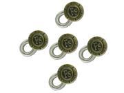 5 pack Waistband Extender Spring Button Pant Extender with FS engraving