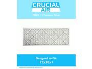 1 MERV 11 Allergen Air Furnace Filter 12x30x1