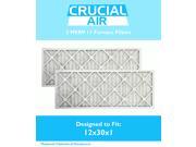 2 MERV 11 Allergen Air Furnace Filters 12x30x1