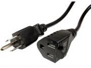 Cables Unlimited PWR 1900 03 Power Cord Extension 3 feet