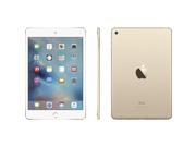 Apple iPad mini 4 Wi Fi 128GB Gold Model MK9Q2LL A Tablet