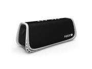 FUGOO Sport XL Portable Rugged Waterproof Wireless Bluetooth Speaker 35 Hrs Battery Life with Built in Speakerphone Black White